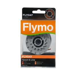Flymo FLY047 Single Line Spool and Line - Red