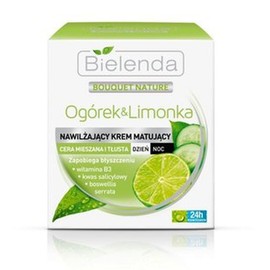 Bielenda Cucumber & Lime Matte Combination Oily Skin Cream Day/Night