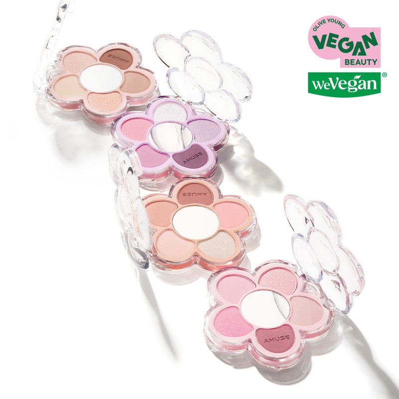 AMUSE Flora Eye Palette - 01 Flora Peach