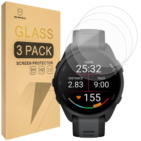 Mr.Shield Screen Protector Compatible with Garmin Forerunner 165 / Forerunner
