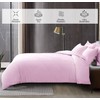LYMA Bedding Duvet Cover Set Double Plain, OEKO-TEX Certified, Ultra