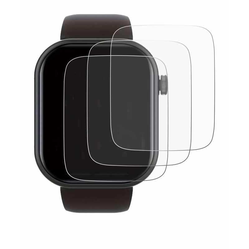 Savvies 6 Pack Screen Protector compatible with Smartwatch IDW13 /