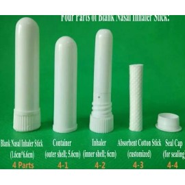 OnnPnnQ Inhaladores Para Aceite Esencial Blancos  (100 Pzs)