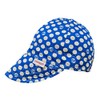 Comeaux Caps Reversible Welding Cap Blue Polka Dot (8)