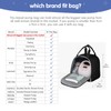 Derbiedersinn Breast Pump Bag, Compatible with Spectra Pumps, Insulated Carrying
