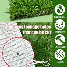 Artificial Turf Grass for Dog,39.3" x 47.2" Fake Grass Indoor Outdoor,Realistic High-Density Durable Artificial Turf Carpet for Dogs Pets Garden Lawn Landscape