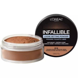 L'Oréal Paris L'Oreal Paris Infallible Tinted Loose Setting Powder, - 614 Translucent Medium-Deep