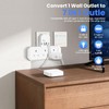 Multi Plug Adapter with USB C, 3 Way Plug Adaptor