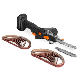 WEN 20V Max Cordless Variable Speed Detailing File Sander, Brushless (Tool Only – Battery Not Included) (20438BT)