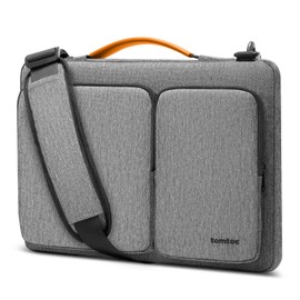 tomtoc Laptop Shoulder Bag for 14-inch MacBook Pro M3/M2/M1 Pro/Max A2918 A2992 A2779 A2442 2023-2021, 13.5-14.4 Surface Laptop 5/Studio 3, Surface Book 3, 360 Protective Case Fit Asus VivoBook