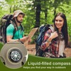 25 Pack 3/4 Inch Paracord Buckles, Compass Buckle for Bracelets
