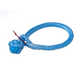 New Marine Dyneema rope shackle, 5 mm, blue, breaking load more than 2000 kg.