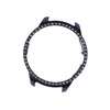 KONTONTY Rhinestone Watch Protective Case Stylish Hollow Out Design for