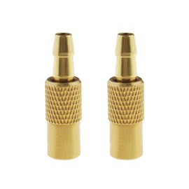 OTOTEC 2Pcs Tyre Inflator Valve Connector Replacement Auto Air Pump Chuck Clip Car Clamp Tire Repair Tools Car Accessories Brass