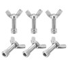PATIKIL 7/8" Bat Pins, 6 Sets 304 Stainless Steel Pottery