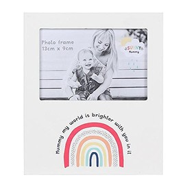 SUNNY MUMMY RAINBOW PHOTO FRAME - Mothers Day Gift.