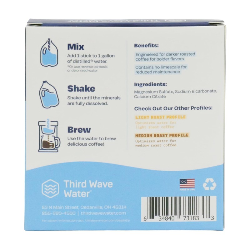 Third Wave Water - Dark Roast Profile - As Seen