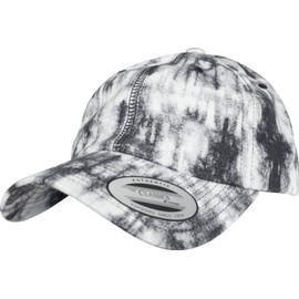 Flex fit Low Profile Tie Dye Cap – Grey, One Size