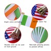 TSMD Ireland Stick Flag Irish Small Mini Hand Held Flags,5x8