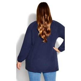 Avenue Women's Plus Size Jacket - Polar Fleece Zip