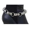 Unbranded Women Silver Metal Chain Boot Bracelet Bling Shoe Anklet