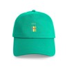 CafePress Get Tanked Unique Adjustable Baseball Hat Green