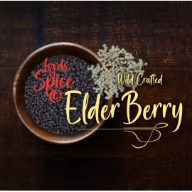 100% Pure Elderberry (Sambucus nigra)  Immune Support - Quality Herb - Free Ship - USA - 0.3 oz