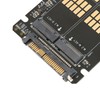 M.2 NVME SATA to U.2 Adapter Card NVME SATA Dual