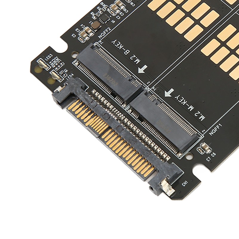 M.2 NVME SATA to U.2 Adapter Card NVME SATA Dual