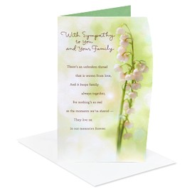 American Greetings Sympathy Card (Always Be With You)