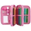 Depesche 10829 Pencil Case with 3 Zips and Pens by