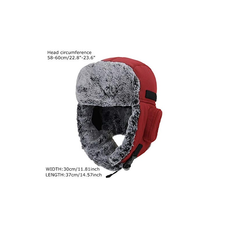 Winter Bomber Ushanka Russian hat Eskimo Fur Hunting Skiing Trapper