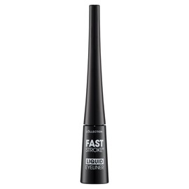 Collection Cosmetics Fast Stroke Eyeliner, Quick Drying Formula, 4ml, Black