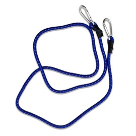 Carabiner Bungee Strap 150cm – Heavy-Duty Elastic Strap with Hooks for Securing Loads, Luggage, and Outdoor Use