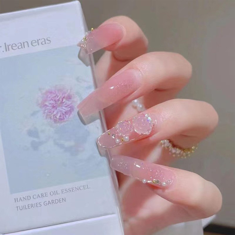 XUZOO Nail Tip, 3D False Nail, Short and Long, Cute,