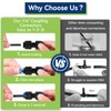 YAIRMIS 10 Pack 1/4" Drip Universal Straights Fitting Connectors, Quick
