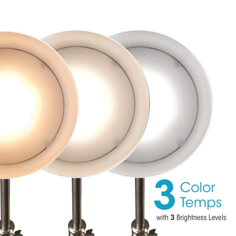 OttLite Harmonize LED Desk Lamp - 2.1A USB Charging Port,