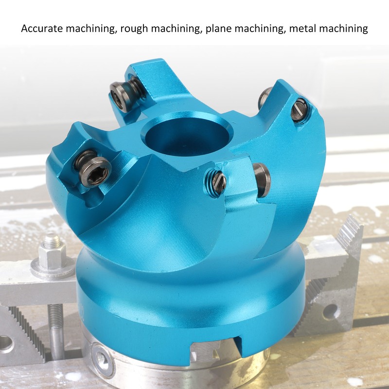 Face Milling Cutter 4 Flute Mill End Head CNC Lathe