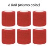 Vendaje Deportivo Autoadherible 6 Roll (Mezcla de Colores), Venda Adhesiva