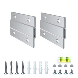 Versatile 2'' French Cleat Hanger Kit - Heavy-Duty French Cleats for Secure Wall Mounting - French Cleat Picture Hanger Bracket - Hang with Confidence Using French Cleat(Supports upto30 lbs 2 Pairs)