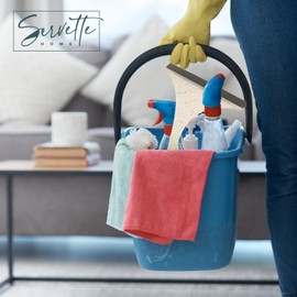 Household Squeegee with Wood or Bamboo Handle, Streak-Free Surface Cleaner, Water Removal Tool (Bamboo Handle)