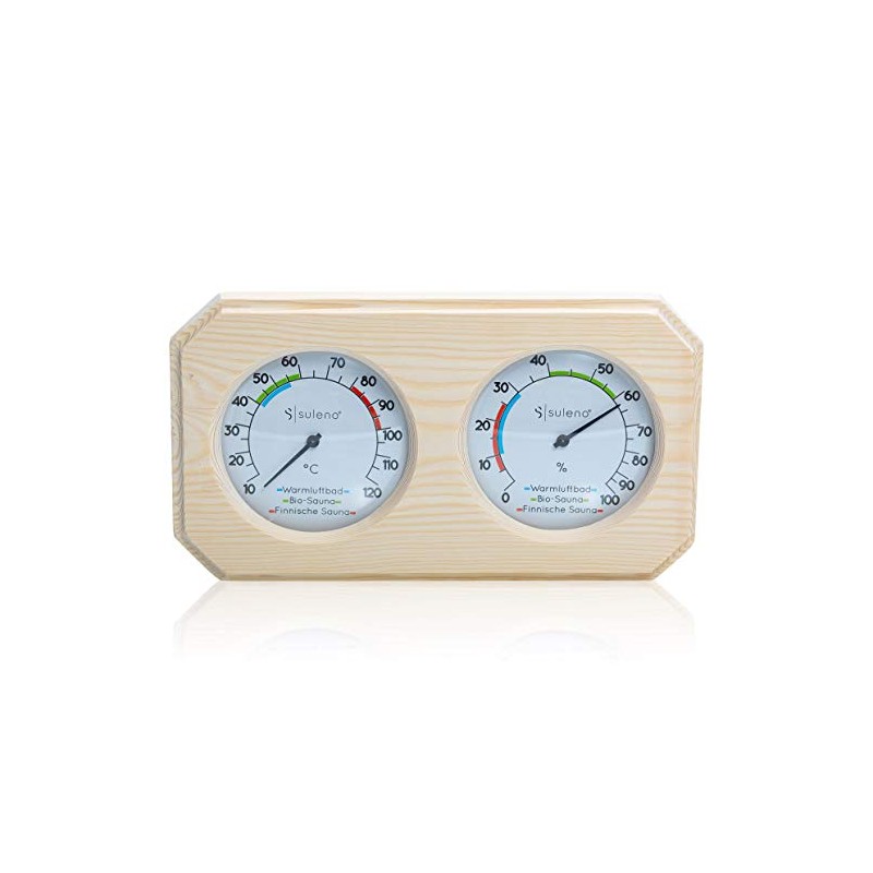 Suleno® Sauna Thermometer and Hygrometer Anna Classic