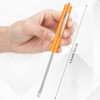 Shimeyao 20 Pcs Pocket Flat Head Screwdriver Set Small Magnetic
