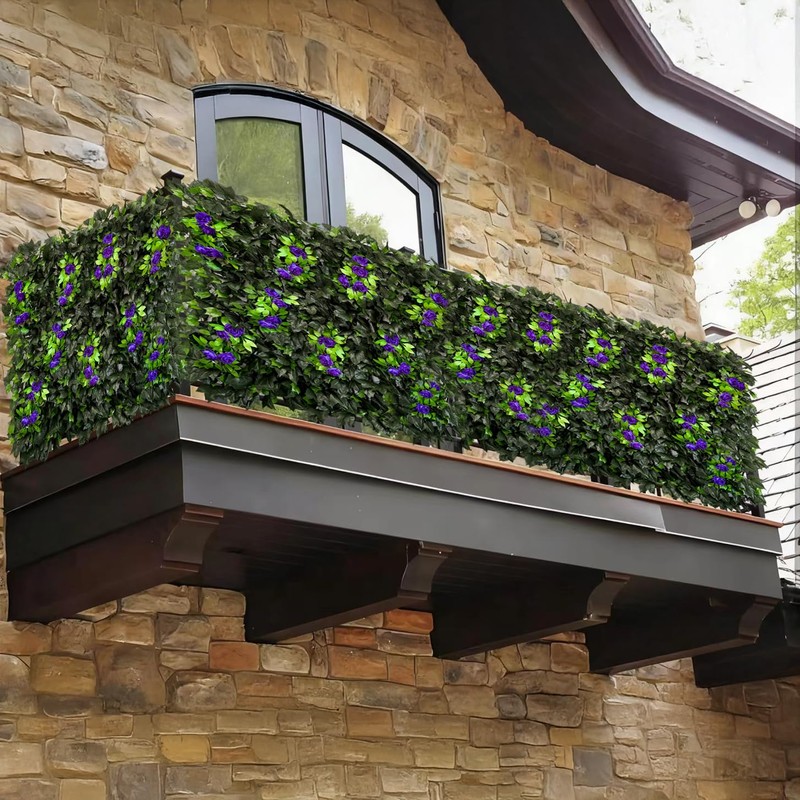 Artificial Expandable Ivy Privacy Fence Screen,Adjustable Size,Dense Leaf Panel,Perfect for