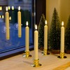 NONNO & ZGF 6PACK Flameless 8'' Window Candles +12 AA