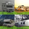 RV Air Conditioner Cover,Camper Travel Trailer AC Covers 43"L x