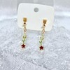 Kokoma Happy Christmas Earrings for Women Cubic Zirconia Santa Claus