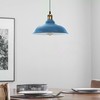 LEDSone Industrial Ceiling Pendant Light Shades, Retro Vintage Style Curvy