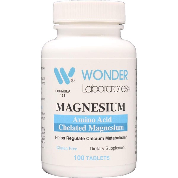 Chelated Magnesium, Amino Acid, Formulated to Provide You with Maximum Absorption (100)