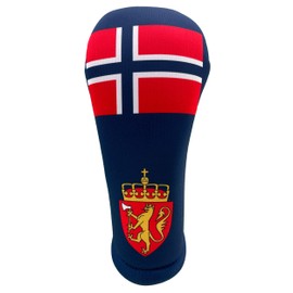 BeeJos Club Covers, Fairway Headcover,Norway Club Head Covers, Hand Made Golf headcovers, Sports Golf Club Head Covers, Fairway Hybrid Driver Golf Head Covers | Made in USA